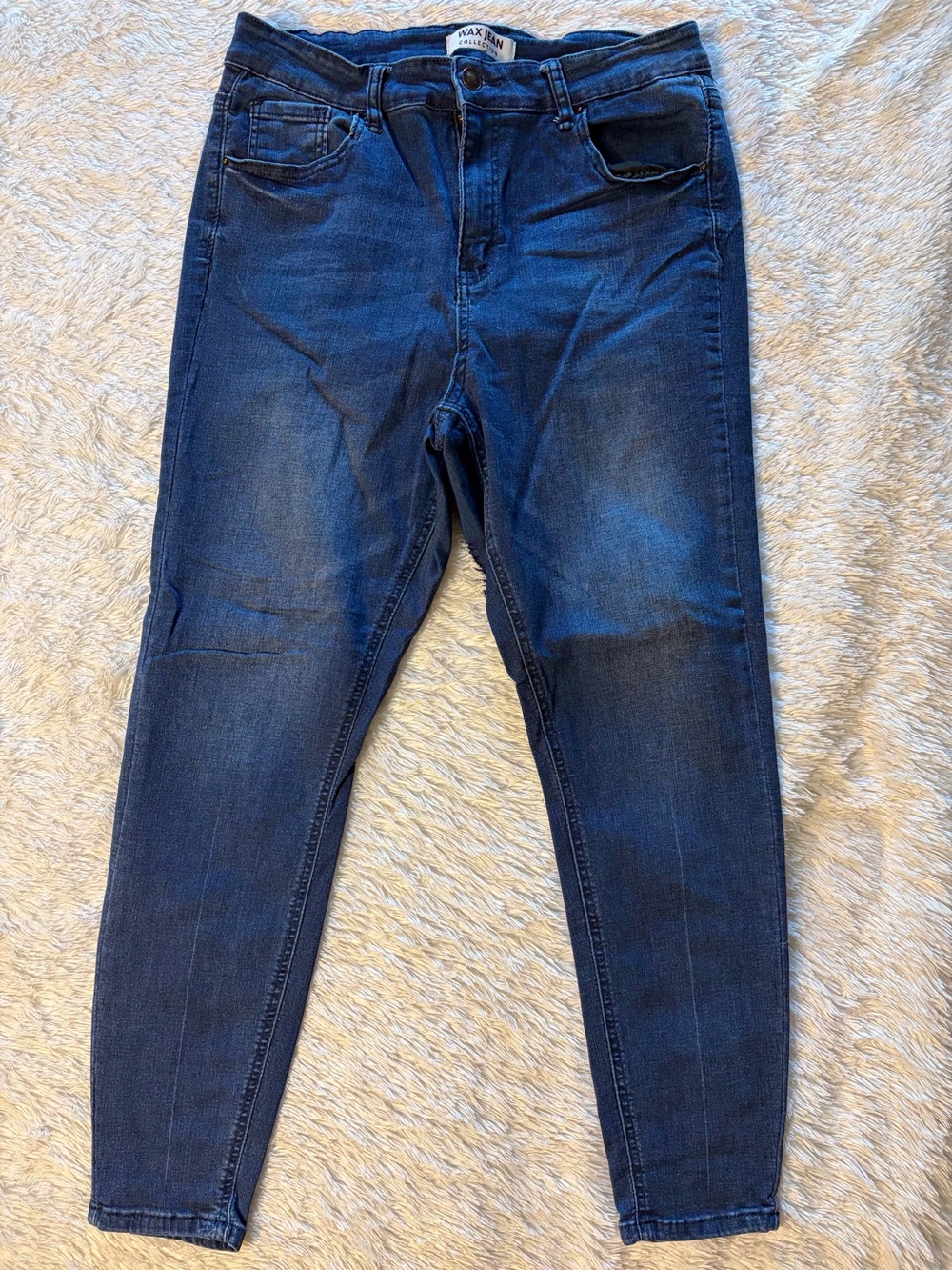 Wax Jean Indigo Skinny High-Rise Women's Jeans